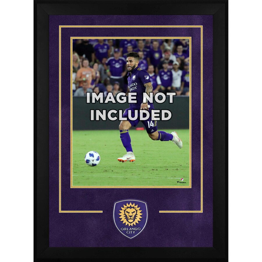 Orlando City SC Deluxe 16'' x 20'' Vertical Photograph Frame with Team Logo