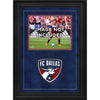 FC Dallas Deluxe 8'' x 10'' Horizontal Photograph Frame with Team Logo