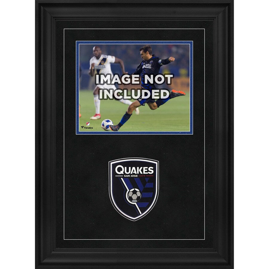 San Jose Earthquakes Deluxe 8'' x 10'' Horizontal Photograph Frame with Team Logo