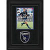 San Jose Earthquakes Deluxe 8'' x 10'' Vertical Photograph Frame with Team Logo
