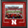 Nebraska Huskers Deluxe 16'' x 20'' Horizontal Photograph Frame with Team Logo