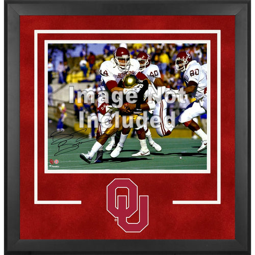 Oklahoma Sooners Deluxe 16'' x 20'' Horizontal Photograph Frame with Team Logo
