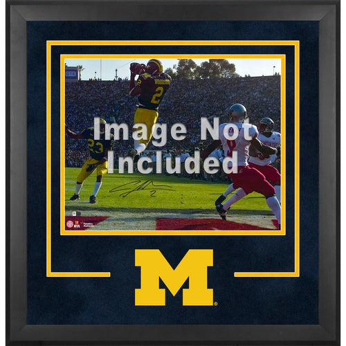Michigan Wolverines Deluxe 16'' x 20'' Horizontal Photograph Frame with Team Logo