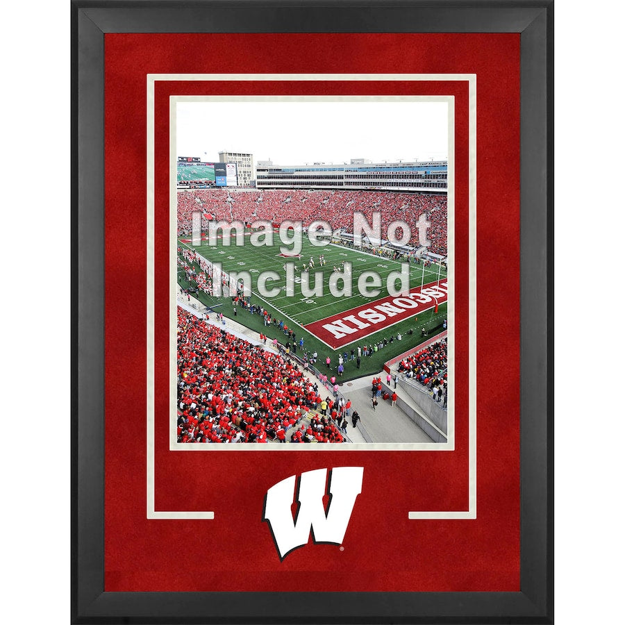 Wisconsin Badgers Deluxe 16'' x 20'' Vertical Photograph Frame with Team Logo