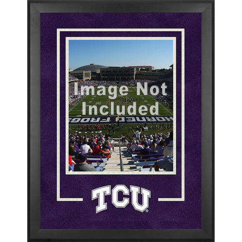 TCU Horned Frogs Deluxe 16'' x 20'' Vertical Photograph Frame with Team Logo