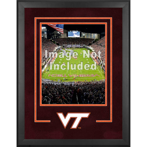Virginia Tech Hokies Deluxe 16'' x 20'' Vertical Photograph Frame with Team Logo