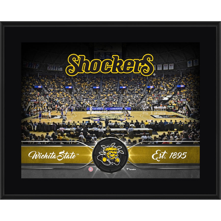 Wichita State Shockers 10.5'' x 13'' Sublimated Basketball Plaque