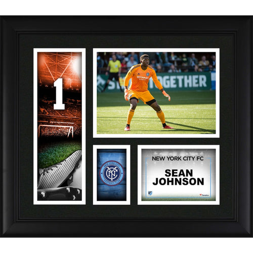 Sean Johnson New York City FC Framed 15'' x 17'' Player Collage