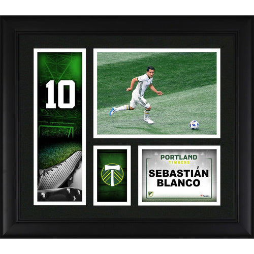 Sebastian Blanco Portland Timbers Framed 15'' x 17'' Player Collage