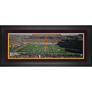 Arizona State Sun Devils Framed 10'' x 30'' Sun Devil Stadium Panoramic Photograph