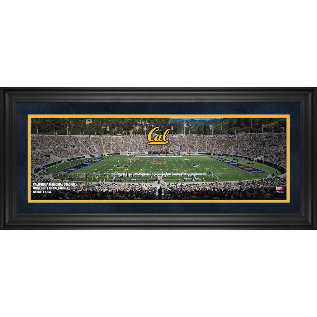Cal Bears Framed 10'' x 30'' California Memorial Stadium Panoramic Photograph
