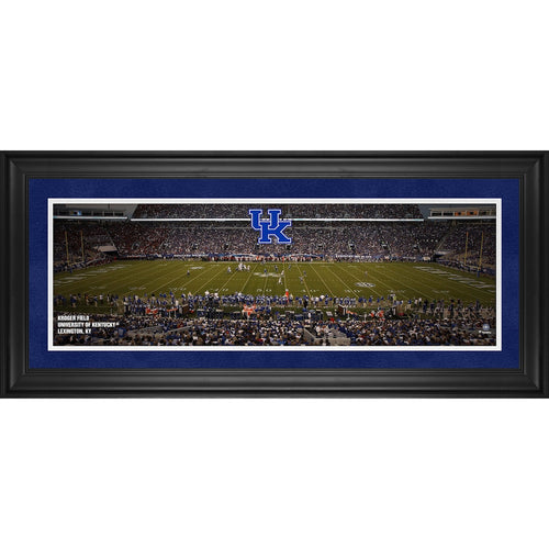 Kentucky Wildcats Framed 10'' x 30'' Kroger Filed Panoramic Photograph