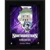 Northwestern Wildcats 10.5'' x 13'' 2018 Sublimated State Plaque