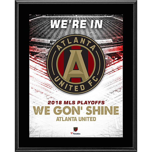 Atlanta United FC 10.5'' x 13'' Sublimated 2018 MLS Cup Playoffs Bound Plaque