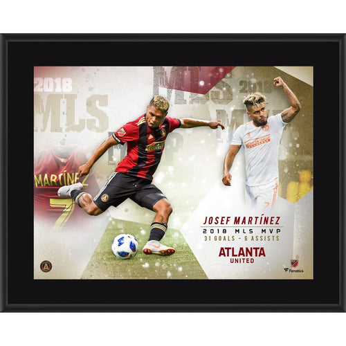 Josef Martinez Atlanta United FC 2018 MLS MVP 10.5'' x 13'' Sublimated Plaque