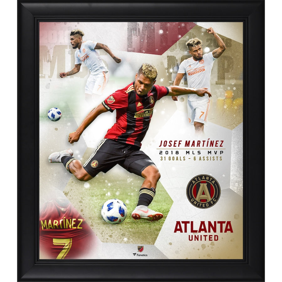 Josef Martinez Atlanta United FC 2018 MLS MVP Framed 15'' x 17'' Collage