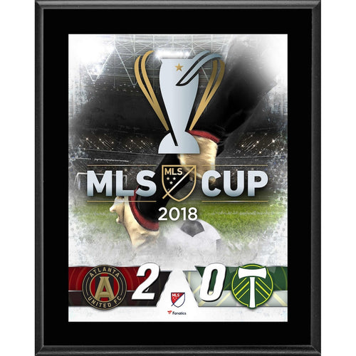 Atlanta United FC vs. Portland Timbers 2018 MLS Cup 10.5'' x 13'' Sublimated Plaque