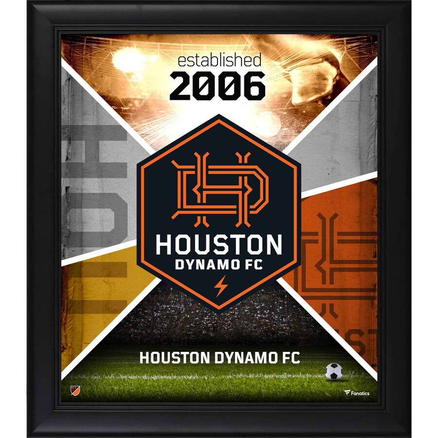 Houston Dynamo Framed 15'' x 17'' Team Impact Collage