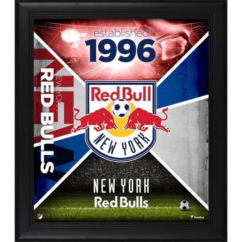 New York Red Bulls Framed 15'' x 17'' Team Impact Collage