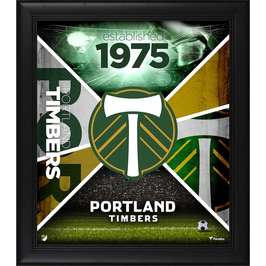 Portland Timbers Framed 15'' x 17'' Team Impact Collage