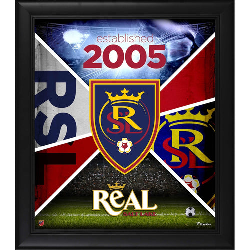 Real Salt Lake Framed 15'' x 17'' Team Impact Collage