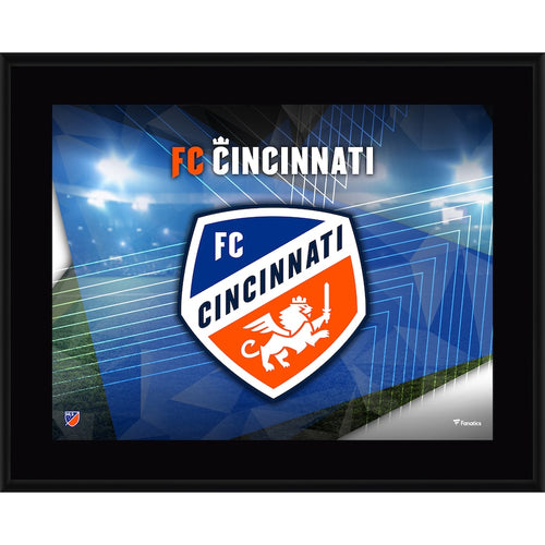 FC Cincinnati 10.5'' x 13'' Team Logo Plaque