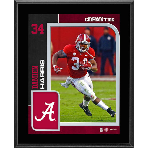 Damien Harris Alabama Crimson Tide 10.5'' x 13'' Sublimated Player Plaque