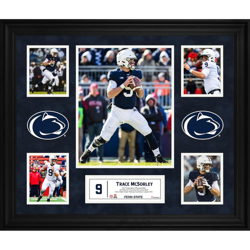 Trace Mcsorley Penn State Nittany Lions Framed 23'' x 27'' 5-Photo Collage