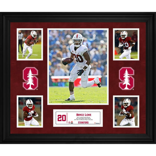 Bryce Love Stanford Cardinal Framed 23'' x 27'' 5-Photo Collage
