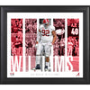 Quinnen Williams Alabama Crimson Tide Framed 15'' x 17'' Player Panel Collage