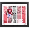 Joshua Jacobs Alabama Crimson Tide Framed 15'' x 17'' Player Panel Collage