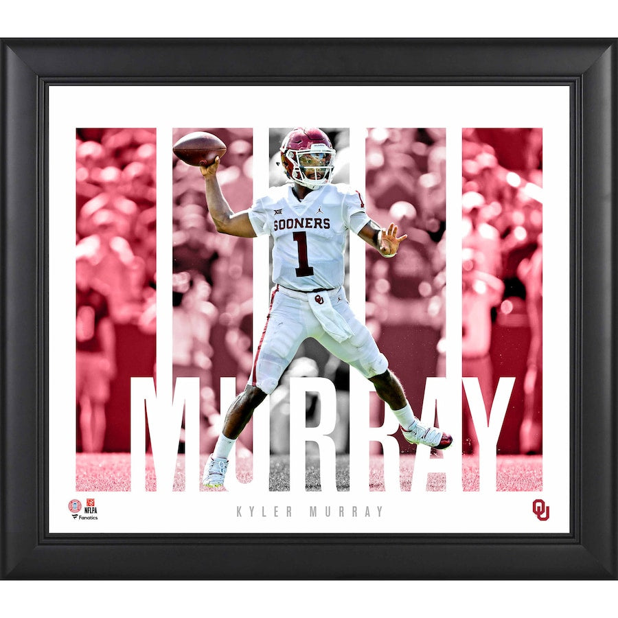 Kyler Murray Oklahoma Sooners Framed 15'' x 17'' Player Panel Collage