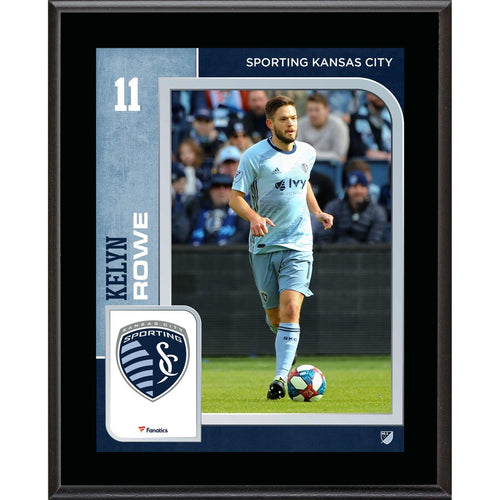 Kelyn Rowe Sporting Kansas City 10.5'' x 13'' Sublimated Player Plaque