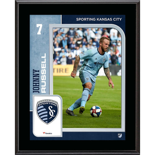 Johnny Russell Sporting Kansas City 10.5'' x 13'' Sublimated Player Plaque