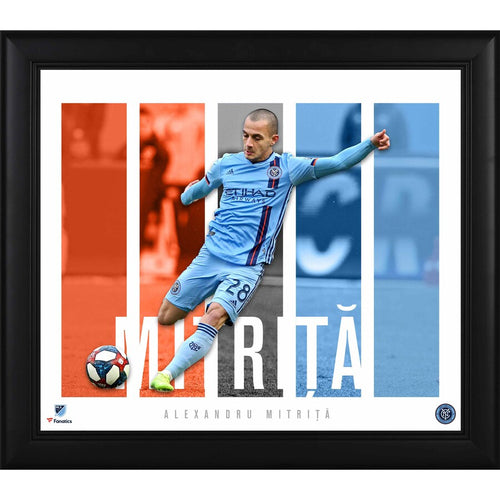Alexandru Mitrita New York City FC Framed 15'' x 17'' Player Panel Collage