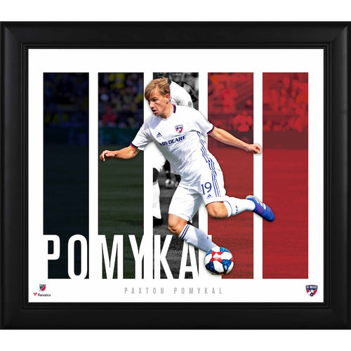 Paxton Pomykal FC Dallas Framed 15'' x 17'' Player Panel Collage