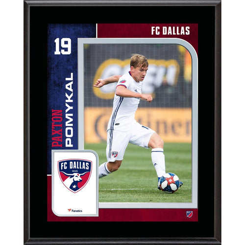 Paxton Pomykal FC Dallas 10.5'' x 13'' Sublimated Player Plaque