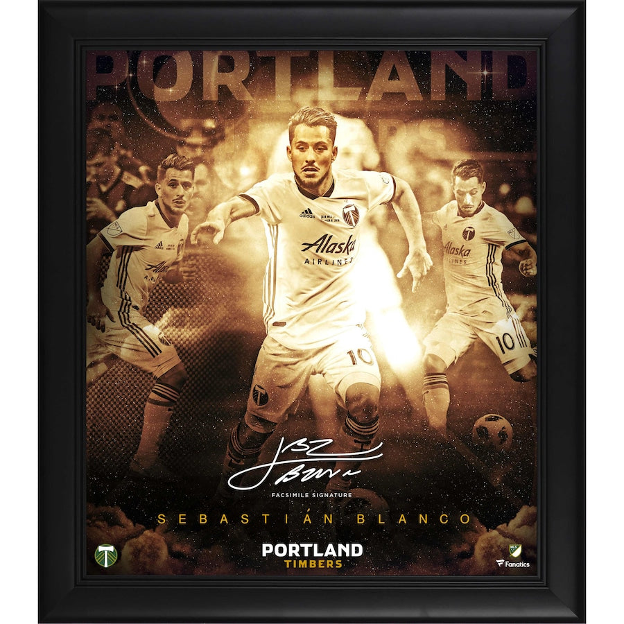 Sebastian Blanco Portland Timbers Framed 15'' x 17'' Stars of the Game Collage - Facsimile Signature