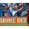 Zlatan ibrahimovic LA Galaxy Unsigned Bicycle Kick Photograph