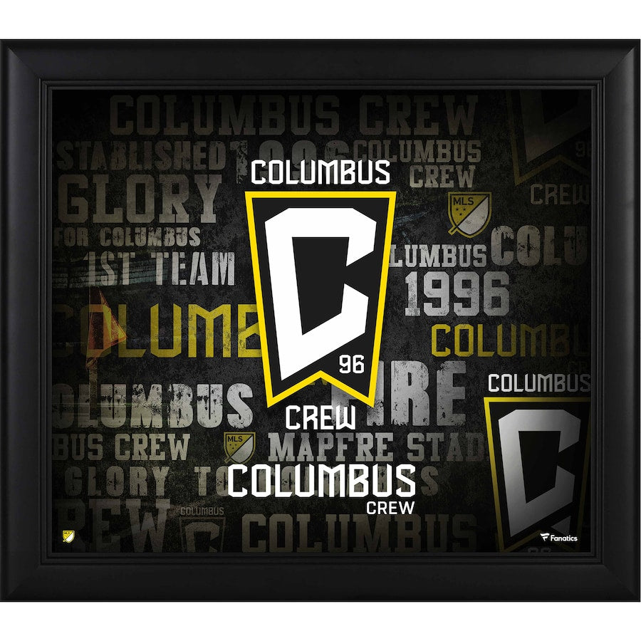 Columbus Crew Framed 15'' x 17'' Team Heritage Collage