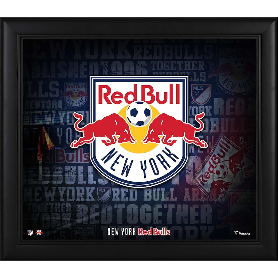 New York Red Bulls Framed 15'' x 17'' Team Heritage Collage