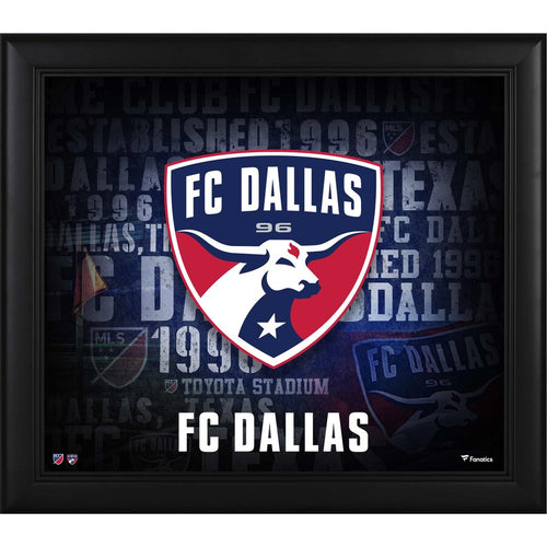 FC Dallas Framed 15'' x 17'' Team Heritage Collage