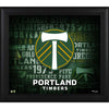 Portland Timbers Framed 15'' x 17'' Team Heritage Collage