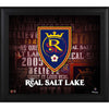 Real Salt Lake Framed 15'' x 17'' Team Heritage Collage