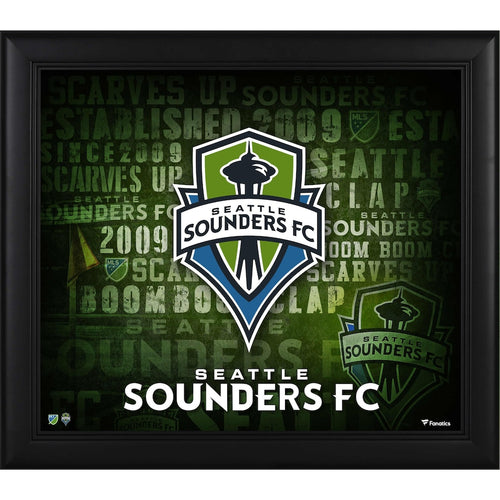 Seattle Sounders FC Framed 15'' x 17'' Team Heritage Collage