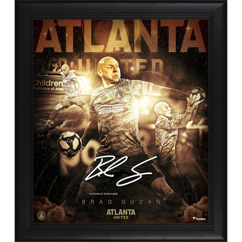 Brad Guzan Atlanta United FC Framed 15'' x 17'' Stars of the Game Collage - Facsimile Signature