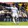 Carlos Vela LAFC Unsigned White Jersey Kicking Photograph