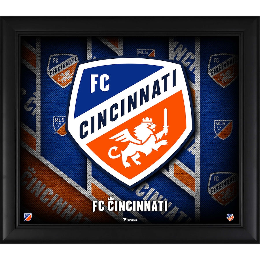 FC Cincinnati Framed 15'' x 17'' Team Threads Collage