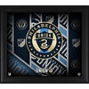 Philadelphia Union Framed 15'' x 17'' Team Threads Collage