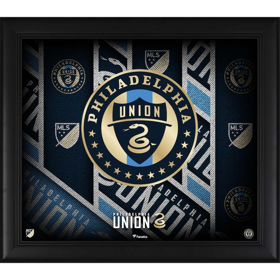 Philadelphia Union Framed 15'' x 17'' Team Threads Collage